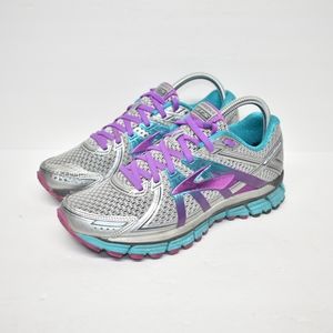 Brooks GTS 17 Purple Grey Trial Running Sneaker